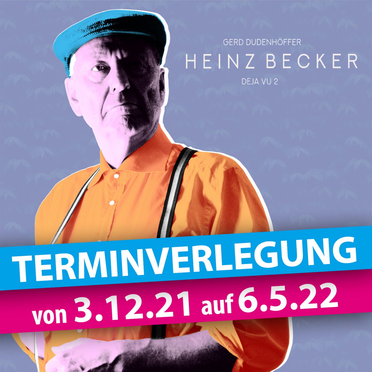 DEJA VU 2 Gerd Dudenhöffer spielt aus 30 Jahren Heinz BeckerProgrammen (Teil 2) in Bad DEJA VU 2 Gerd Dudenhöffer spielt aus 30 Jahren Heinz BeckerProgrammen (Teil 2) in Bad